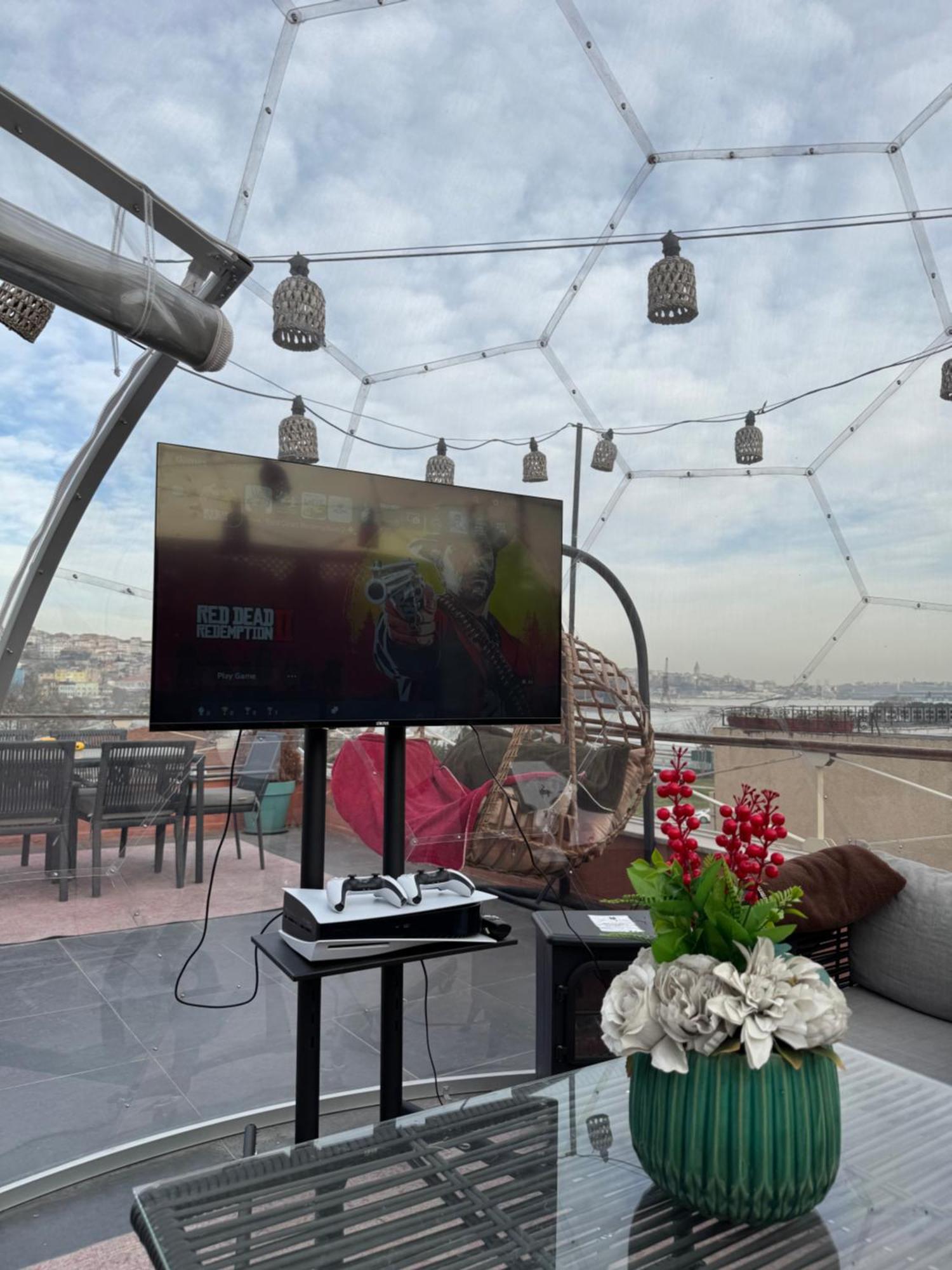 Waterfront Apartment By The Tram - Terrace With Dome & Golden Horn View In Fatih Κωνσταντινούπολη Εξωτερικό φωτογραφία